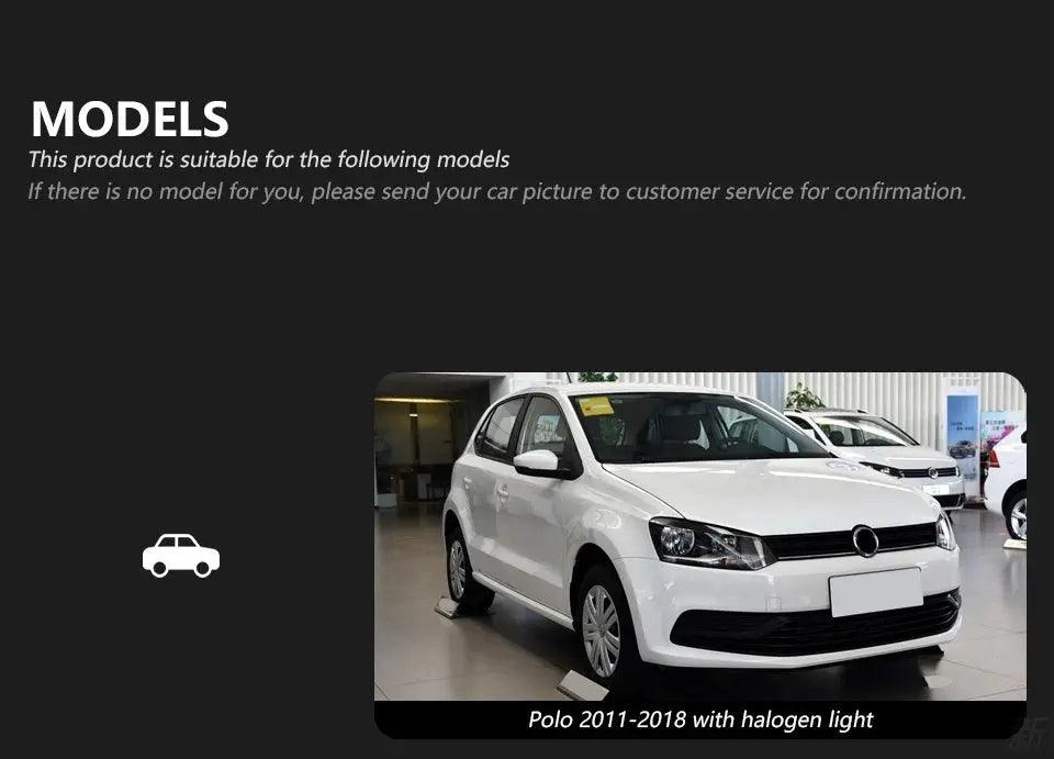 AKD Car Styling for VW Polo Headlights 2011-2018 Vento LED Headlight New Polo Design DRL Hid Head Lamp Bi Xenon Beam Accessories - Auto Part Pro Switzerland