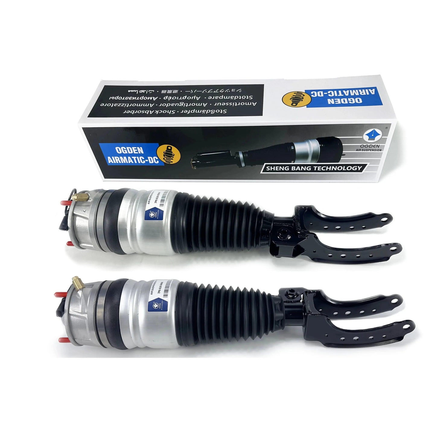 Pair Front Air Suspension Airmatic Shock Strut Assembly For Q7 Volkswagen VW Touareg Cayenne NFP6616039N 7P6616040N 7P6616040K - Auto Part Pro Switzerland