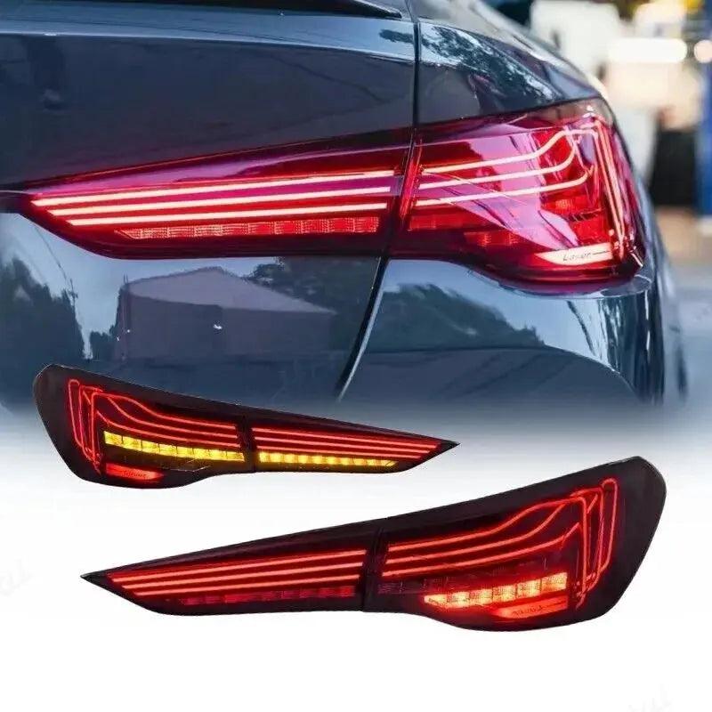 Taillight Assembly LED Dynamic Tail Light For 2020 2021 2022-2023 BMW 4 Series G22 G23 G26 G82 M4 CSL brake light,backup light - Auto Part Pro Switzerland