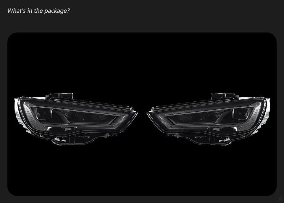 AKD Car Styling Head Lamp for Audi A3 Headlights 2014-2016 A3 8V LED Headlight Projector Lens DRL Head Lamp Auto Accessories - Auto Part Pro Switzerland