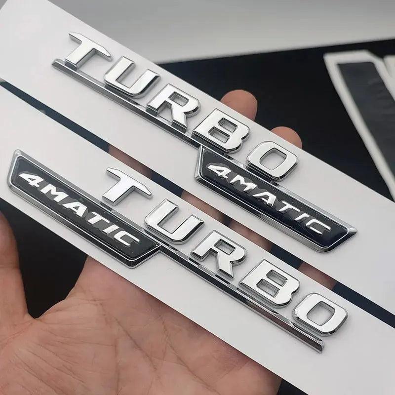 3d Adhesive Chrome Letters For Car Mercedes A35 AMG W177 Rear Trunk Logo Stickers Fender Badge Turbo 4matic Emblem Accessories - Auto Part Pro Switzerland