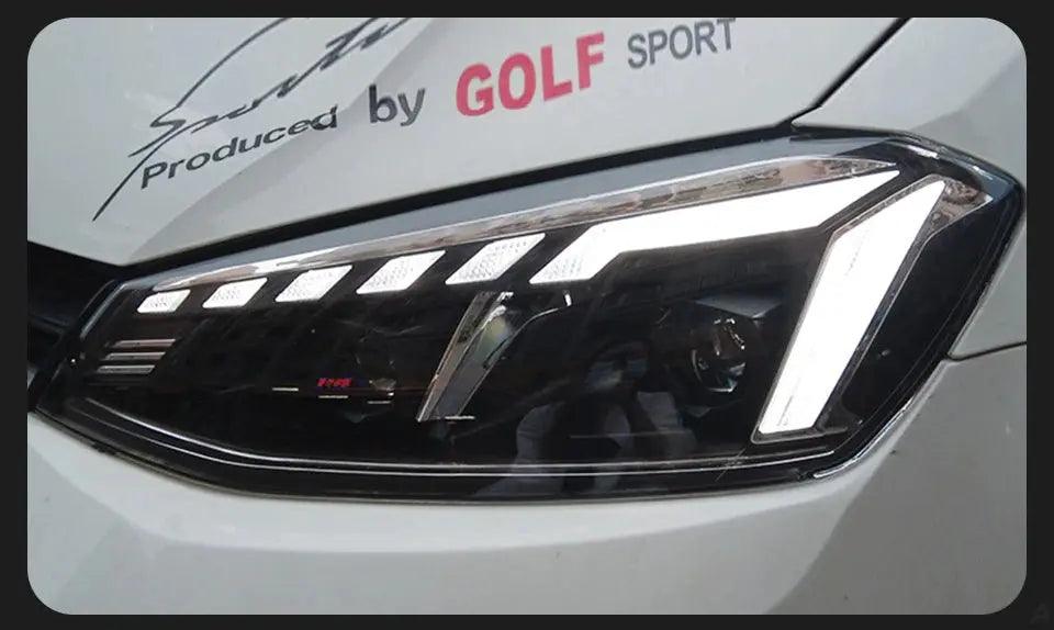 Car Lights for VW Golf 7 LED Headlight Projector Audi-Design Animation DRL Head Lamp Dynamic Signal Automotive Accessories - Auto Part Pro Switzerland