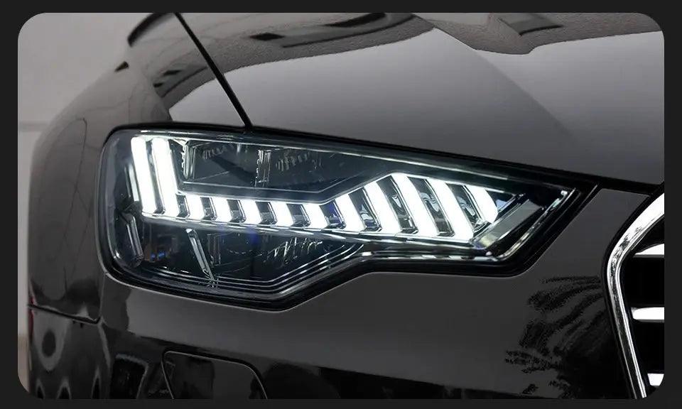 Car Accessories Head Lamp for Audi A6 Headlights 2012-2015 Upgrade A7 Design LED Headlight DRL Dynamic Singal High Low Beam - Auto Part Pro Switzerland