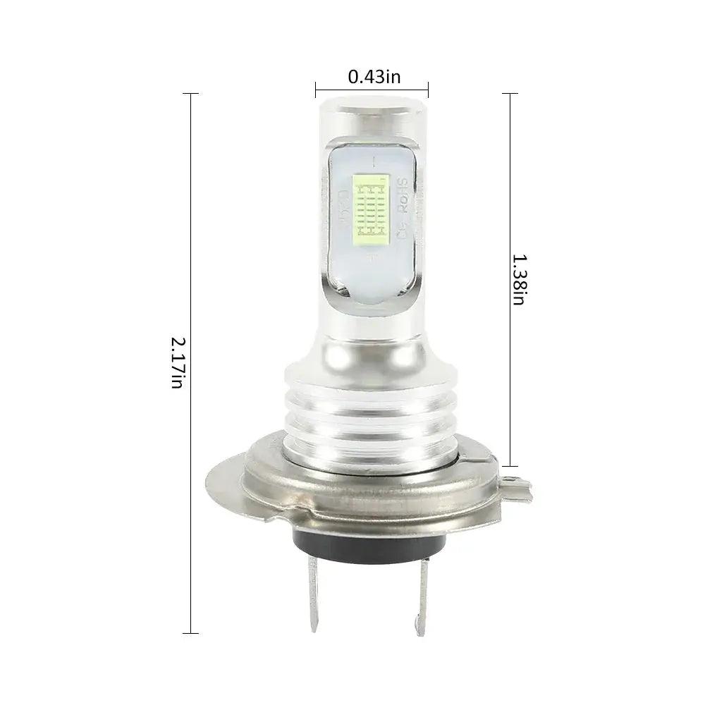 2pcs H7 LED Headlight Bulbs 360 Degree Beam Angle Car LED Fog Light Bulb 6000K Super Bright Car Headlight Bulbs Lampada DC12-24V - Auto Part Pro Switzerland