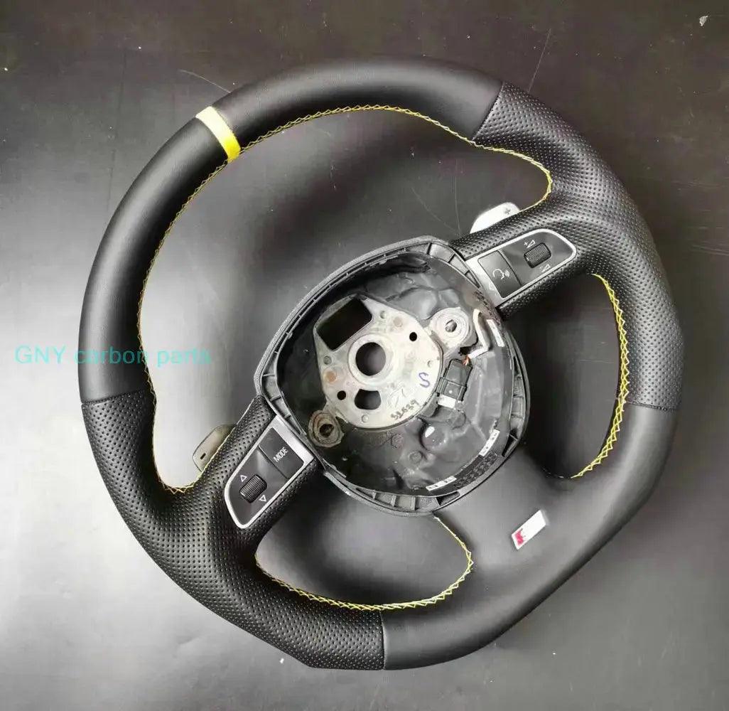 100% Real Carbon Fiber Car Steering Wheel For Audi A3 A4 A5 S3 S4 S5 S6 RS4 RS5 RS6 - Auto Part Pro Switzerland