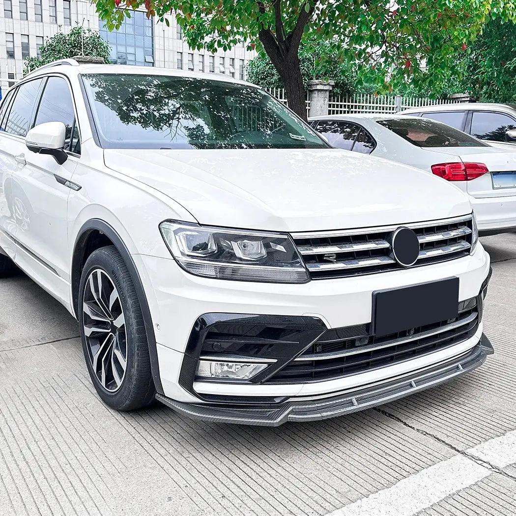 Front Lip Spoiler Front Bumper Shovel Modification Exterior Car Body Kit For Volkswagen Tiguan MK2 Rline 2017-2020 Pre - Auto Part Pro Switzerland