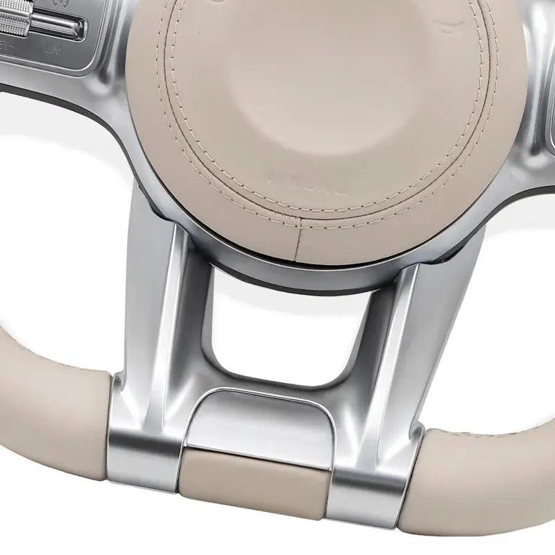Beige Car Steering wheel for Mercedes Benz W205 W204 W213 G55 G500 W212 W222 W221 W463 C63 S63 CLS63 E63 GLC GLE GLS 220d c220d - Auto Part Pro Switzerland
