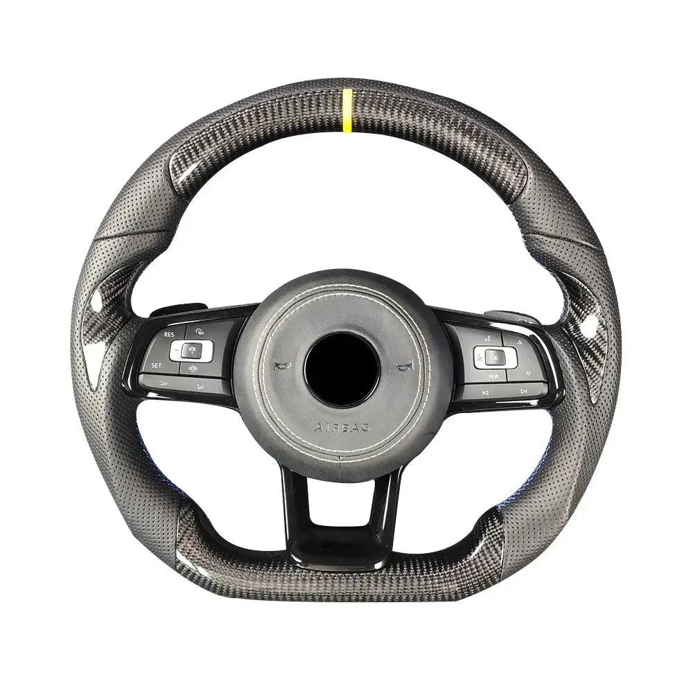 Car Steering Wheel For Volkswagen VW Golf 8 Golf8 Mk7 Mk8 Gti 7r Steering Wheels For Volant Lenkrad Carbon Fiber Steering Wheel - Auto Part Pro Switzerland