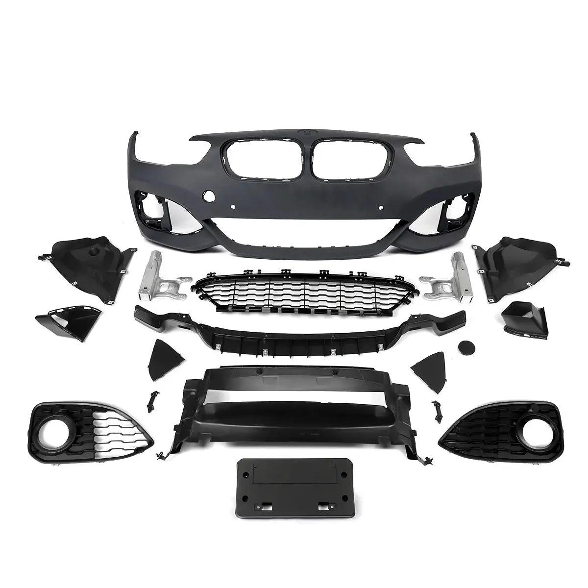 For BMW 1 Series F20 15-19 LCI Coneversion MT Style Front Full Body Kits Bumper - Auto Part Pro Switzerland