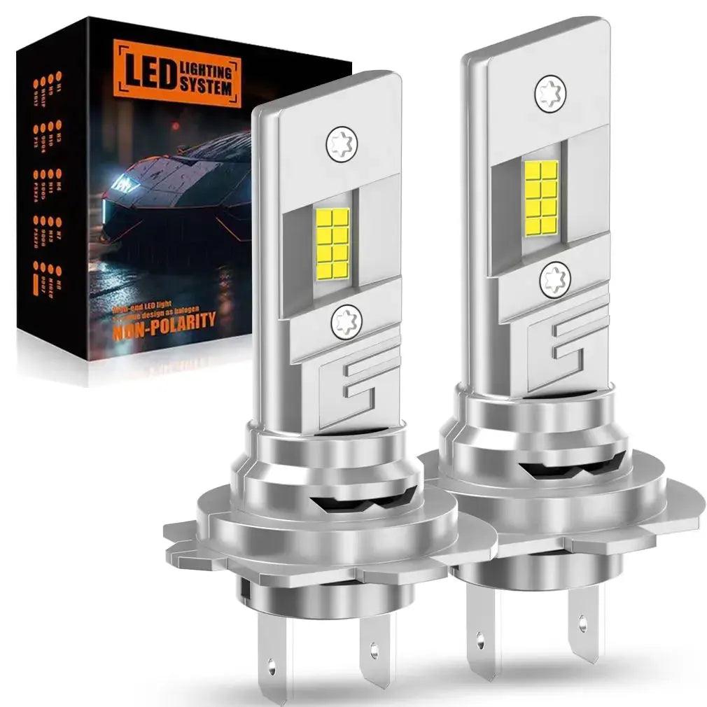 20000LM Mini H7 LED Headlight Bulb CSP 3570 Car Headlamp Auto Diode Lamp Canbus H7 Turbo Led Light 6500K 12V 120W - Auto Part Pro Switzerland
