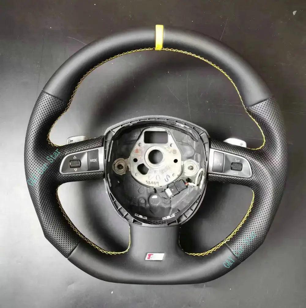 100% Real Carbon Fiber Car Steering Wheel For Audi A3 A4 A5 S3 S4 S5 S6 RS4 RS5 RS6 - Auto Part Pro Switzerland