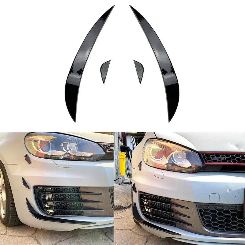 1 Set Car Front Side Blade Grille For VW Golf 6 MK6 GTI GTD 2008-2012 Front Side Blade Sticker Conversion - Auto Part Pro Switzerland