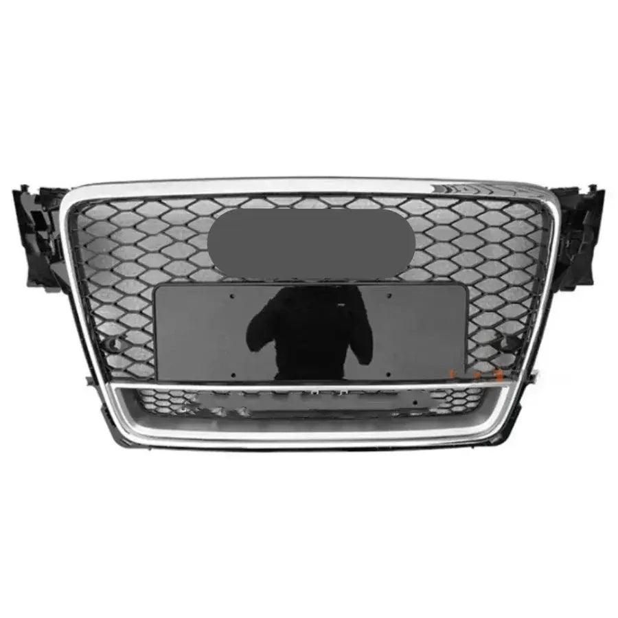 Car Front Bumper Grille for Audi RS4 for A4/S4 B8 2009 2010 2011 2012 (Refit for RS4 Style) - Auto Part Pro Switzerland