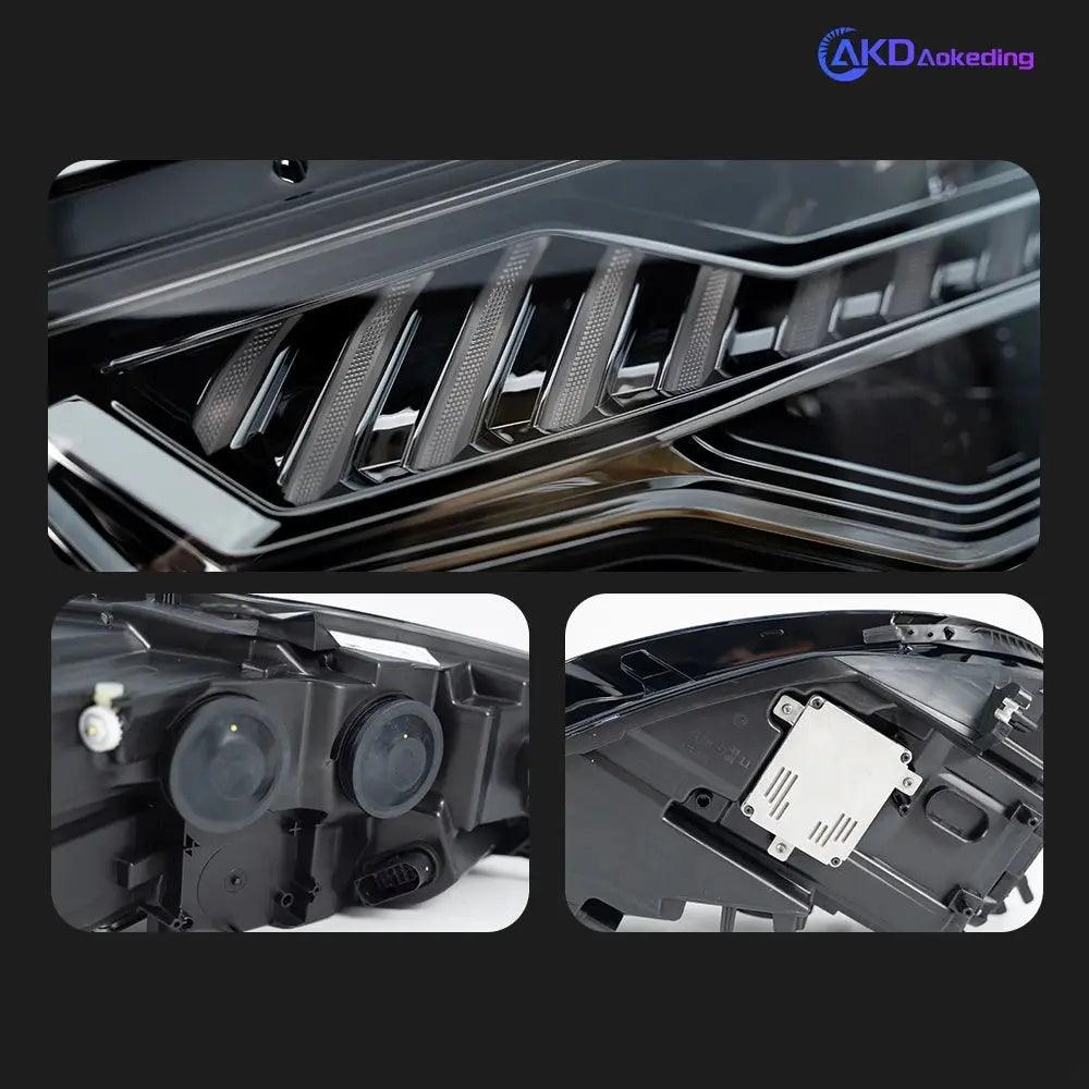 Car Accessories Head Lamp for Audi A6 Headlights 2012-2015 Upgrade A7 Design LED Headlight DRL Dynamic Singal High Low Beam - Auto Part Pro Switzerland