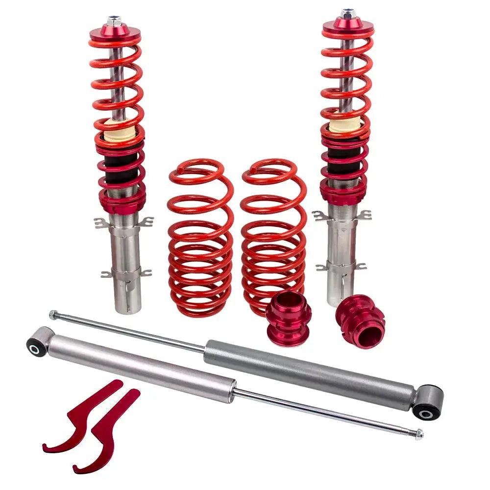 For VW Golf MKIV MK4 1J1 Seat Leon 1M1 1.8T 1.9 TDi 2.3V5 Suspension Lowering Shock Struts Suspension Shock Springs - Auto Part Pro Switzerland