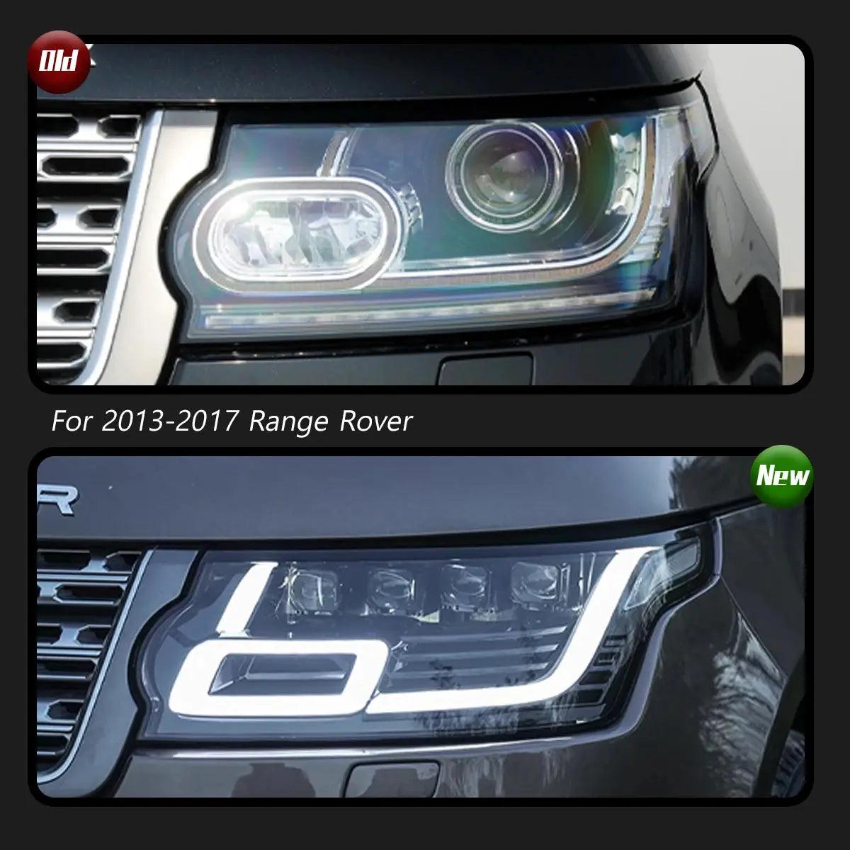 TYPY Car Headlights For Range Rover 2013-2017 LED Car Lamps Daytime Running Lights Dynamic Turn Signals Car Accessories - Auto Part Pro Switzerland