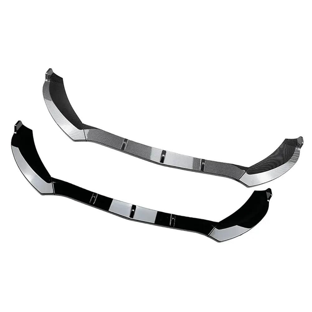 3Pcs Car Front Bumper Lip Splitter Spoiler Body Kit For Mercedes Benz C Class W205 C180 C200 C260 AMG 2015 2016 2017 2018 - Auto Part Pro Switzerland