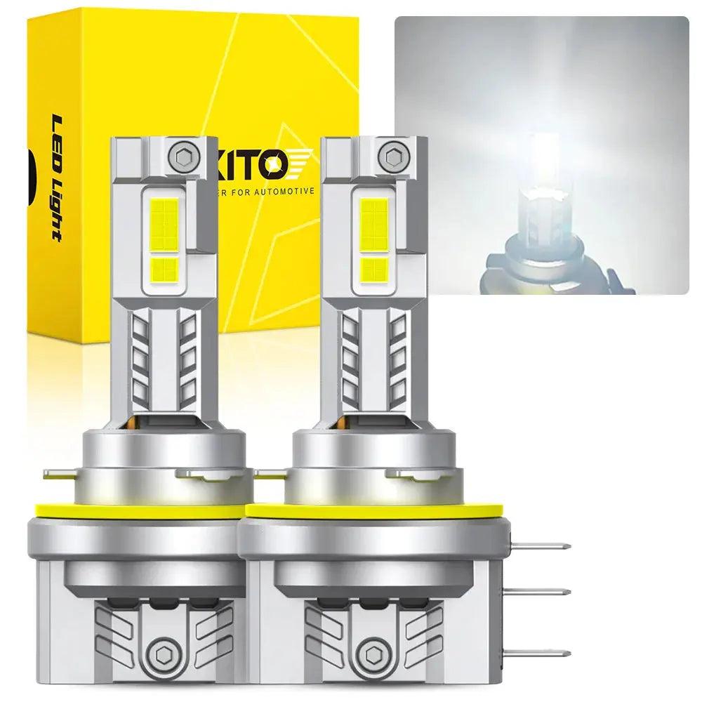30000LM 60W H15 LED Headlight Canbus Bulb High Low Beam for VW golf 7 MK6 Skoda BMW Mercedes Ford Mazda CX5 H15 LED DRL - Auto Part Pro Switzerland