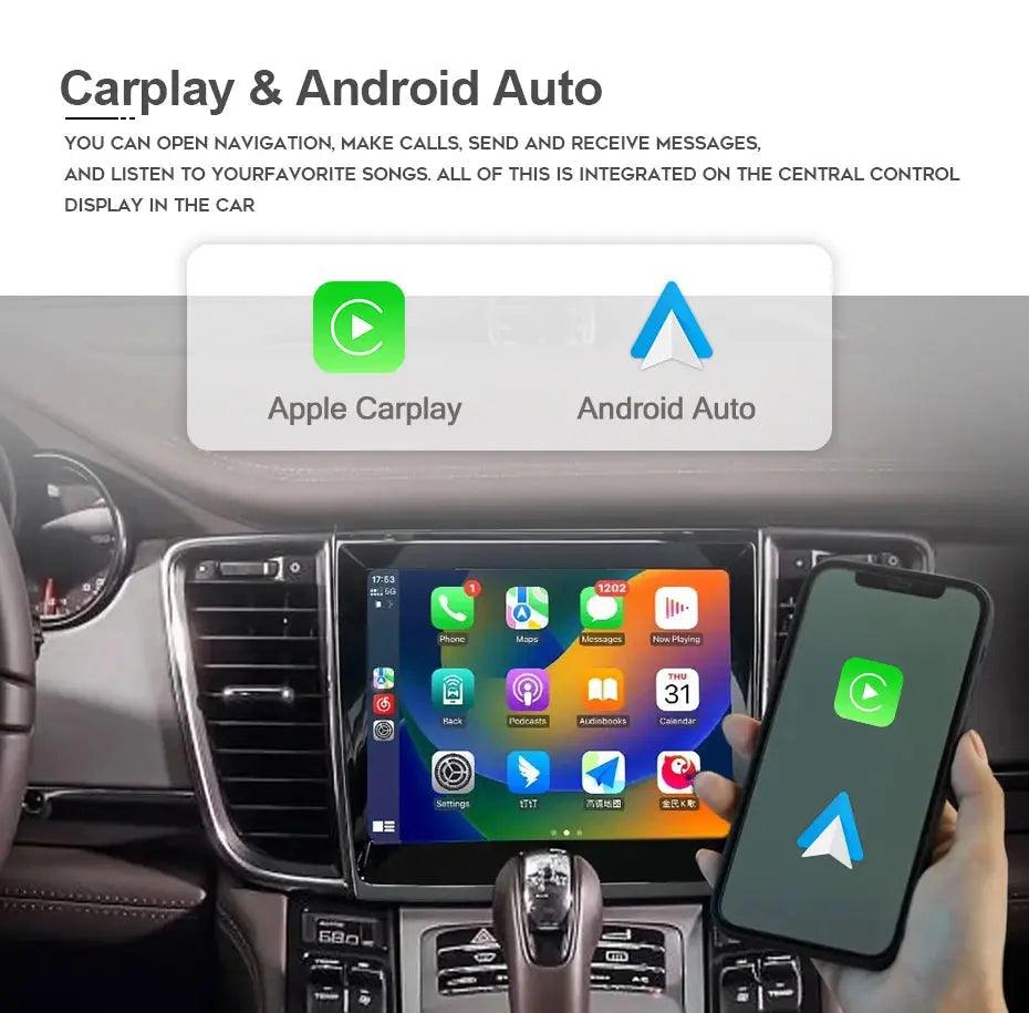 8.4" Android 13 Car Radio for Porsche Cayenne 2010 2011-2017 Navigation Stereo 8+256G Bluetooth Wifi RDS GPS Multimedia Player - Auto Part Pro Switzerland