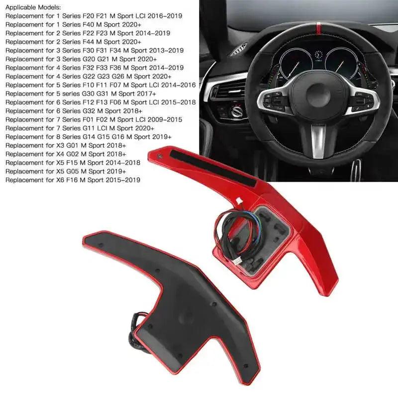LED Steering Wheel Paddle Shifter Extension APP Controller Replacement For BMW F G Series M Sport M2 M3 M4 M5 M6 X5M X6M - Auto Part Pro Switzerland