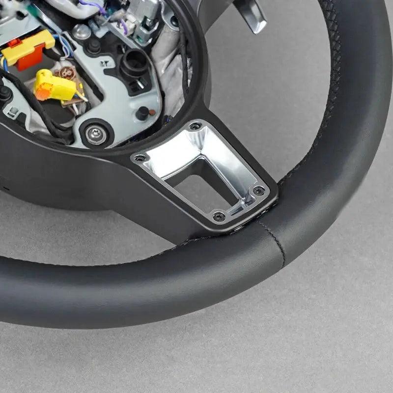 Car Steering Wheel for Porsche Macan Panamera Taycan Cayenne Cayman 718 911 918 Carbon Fiber Steering Wheel Car Accessories - Auto Part Pro Switzerland