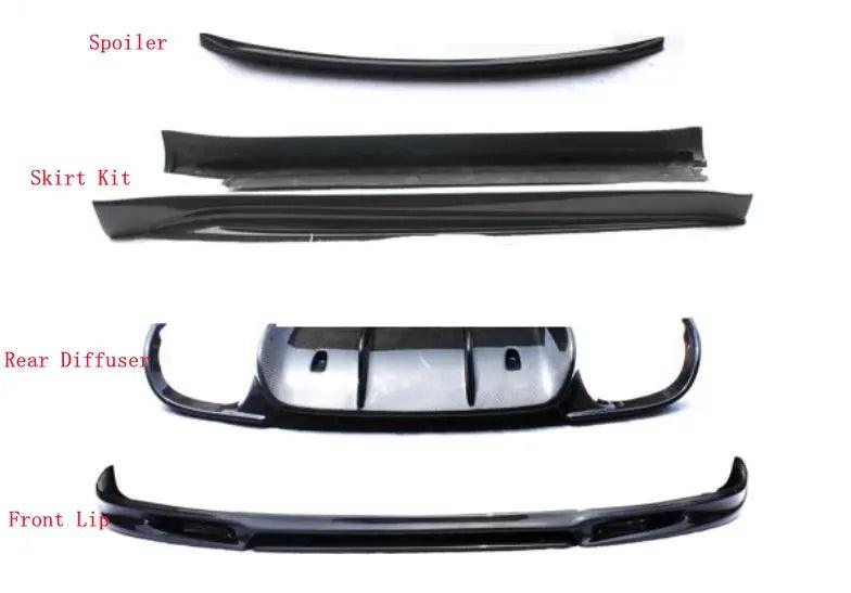 For Porsche 911 991 2012 2013 2014 2015 Real Carbon Fiber Front Lip Rear Diffuser Body Side Skirt Kit Trunk Spoiler Refits - Auto Part Pro Switzerland