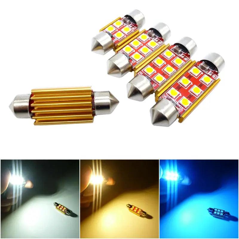 Canbus Error Free Led 31mm 36mm 39mm 41mm 3030 SMD DE3175 C5W C10W SV8.5 Automobiles Car Led Light Lamp No Polarity 12V - Auto Part Pro Switzerland