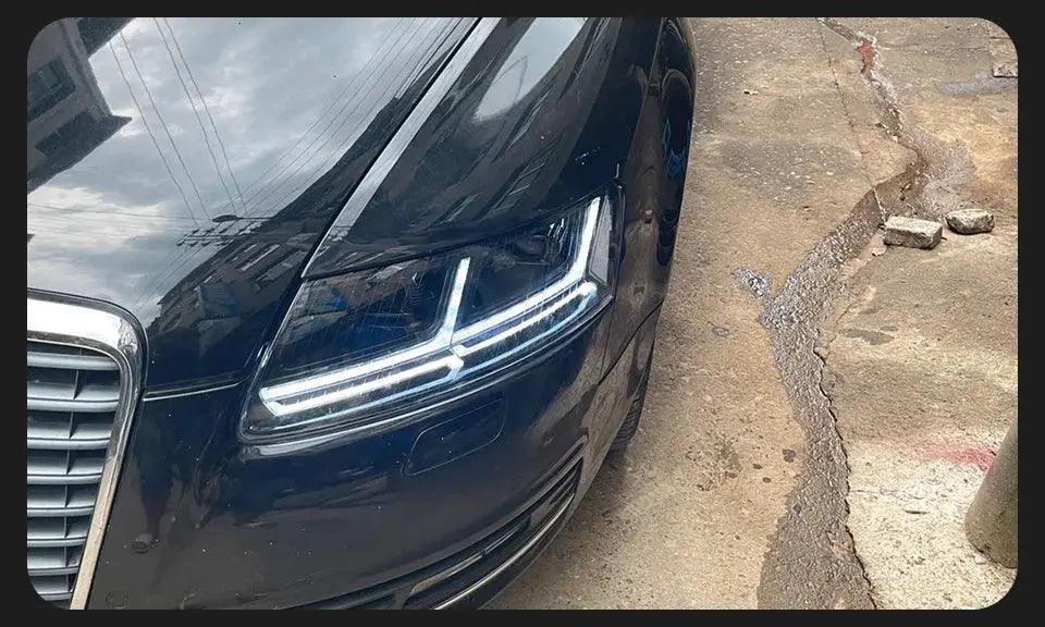 Car Styling for Audi A6 Headlights 2005-2011 A6 C5 C6 LED Headlight Dynamic Signal Animation DRL Bi Xenon Auto Accessories - Auto Part Pro Switzerland