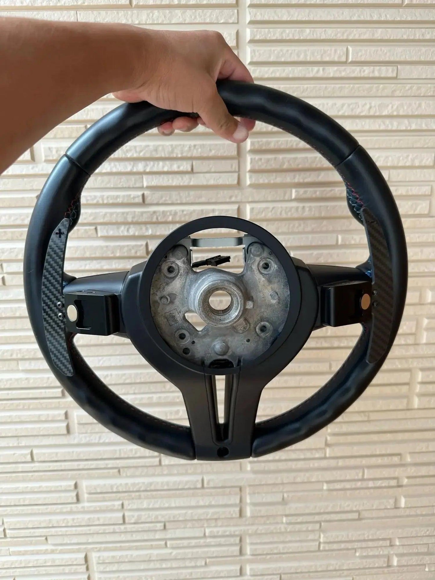 Steering Wheel Magnetic Shift Paddle For BMW F36 F21 F22 F32 F30 F02 F80 F11 F06 F20 F23 F12 F26 F15 M3 M4 Carbon Fiber - Auto Part Pro Switzerland