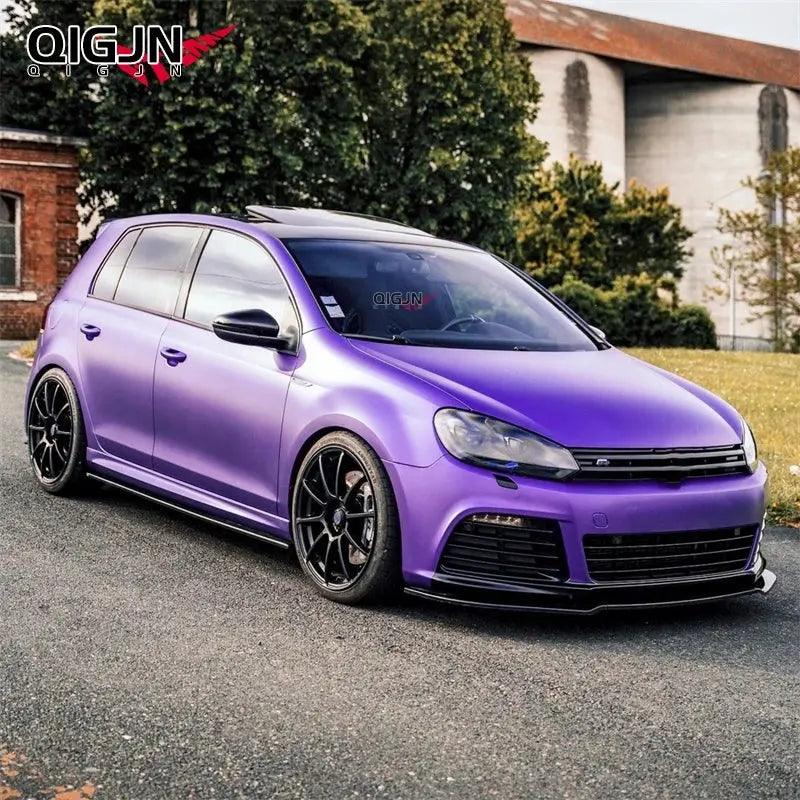 For VW Volkswagen Golf MK6R R20 2008-2013 ABS Car Front Bumper Lip Splitter Spoiler Diffuser Body Kits - Auto Part Pro Switzerland