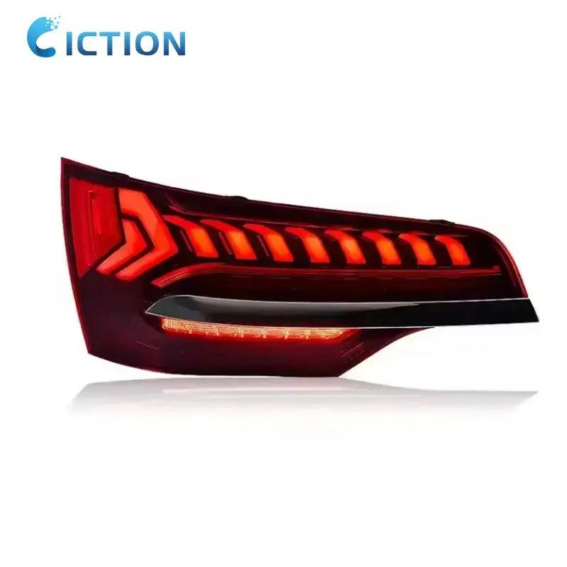 One Pair TailLights for Audi Q7 LED Taillamp 2006-2015 Design Dynamic Signal Taillight Animation Rear Stop Brake Reverse - Auto Part Pro Switzerland