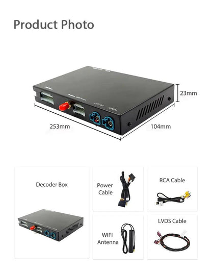 Wireless Apple Carplay Android Auto Decoder YouTube For BMW 1 2 3 4 5 7 Series X1 X3 X4 X5 X6 MINI NBT CIC SYSTEM Mirrorlink IOS - Auto Part Pro Switzerland