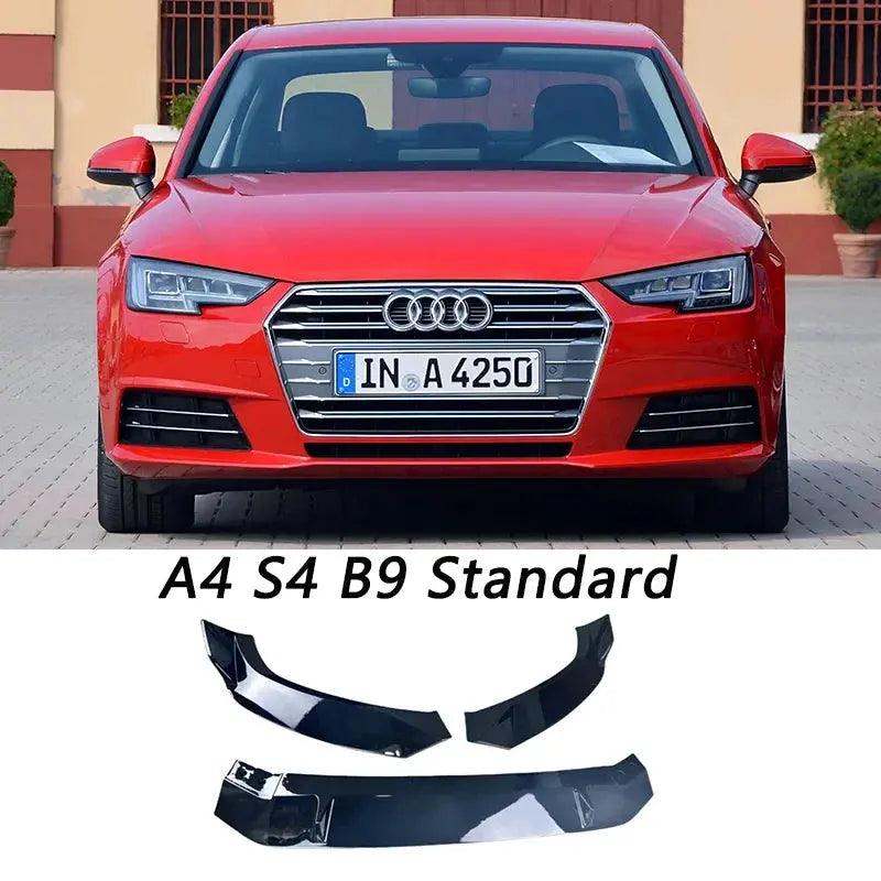 Audi A4 S4 B9 2017-2019 Front Bumper Lip Spoiler BodyKit - Auto Part Pro Switzerland