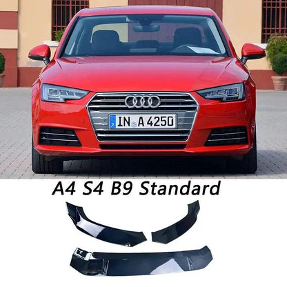 Audi A4 S4 B9 2017-2019 Front Bumper Lip Spoiler BodyKit - Auto Part Pro Switzerland