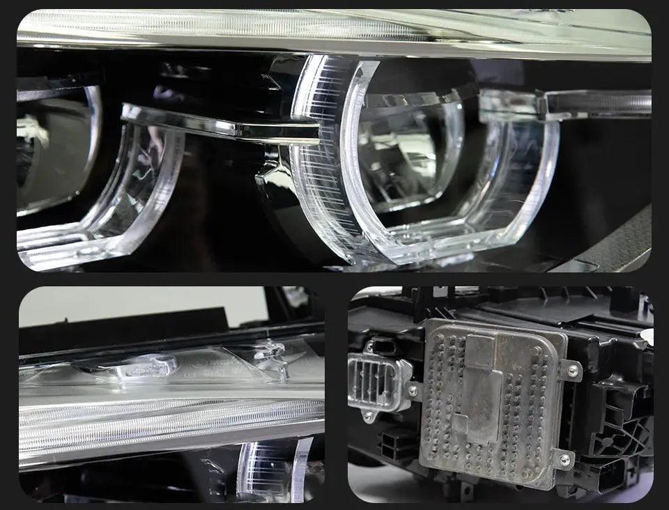 Car Styling Head Lamp for BMW F30 Headlights 2012-2019 F35 LED Headlight 320i 318i 325i DRL Angel Eye Automotive Accessories - Auto Part Pro Switzerland