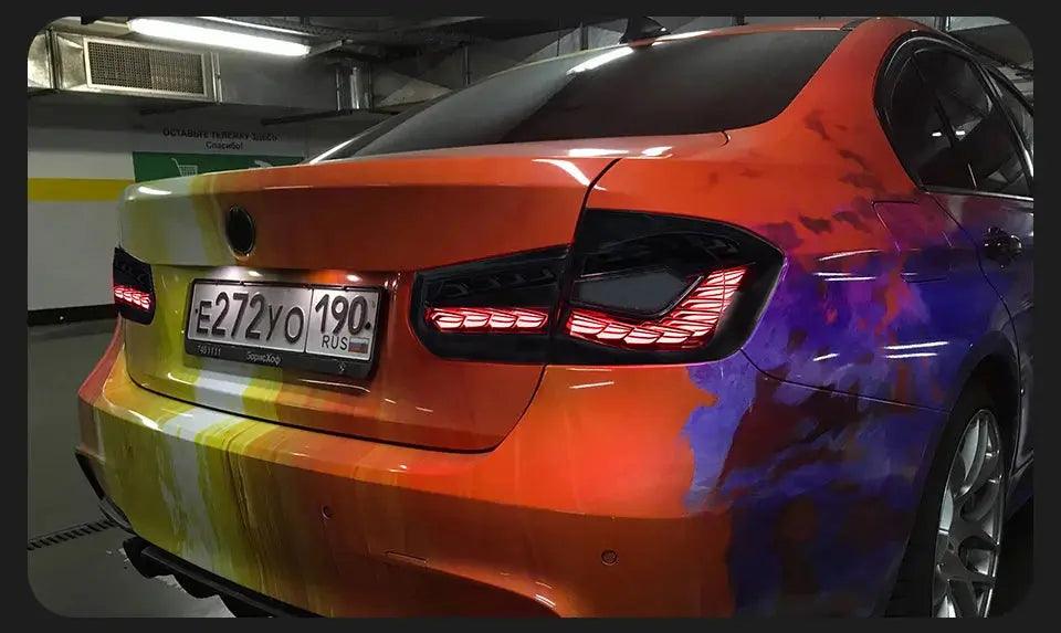 Car Styling Accessories for BMW F30 Tail Lights 2013-2018 F80 LED Tail Light Rear Stop Lamp 320i 325i 330i DRL Signal Auto - Auto Part Pro Switzerland