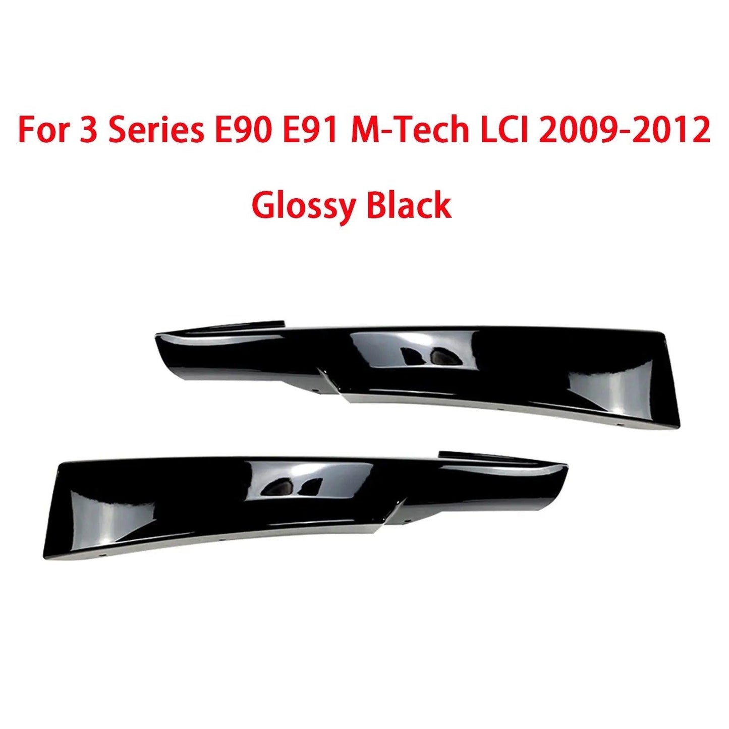 BMW 3 Series E90 E91 320i 330i M-Tech LCI 2005-2012 325i 328i Front Bumper Side Air Vent Intake Spoiler Splitter Cover Lip - Auto Part Pro Switzerland