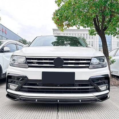 Front Lip Spoiler Front Bumper Shovel Modification Exterior Car Body Kit For Volkswagen Tiguan MK2 Rline 2017-2020 Pre - Auto Part Pro Switzerland