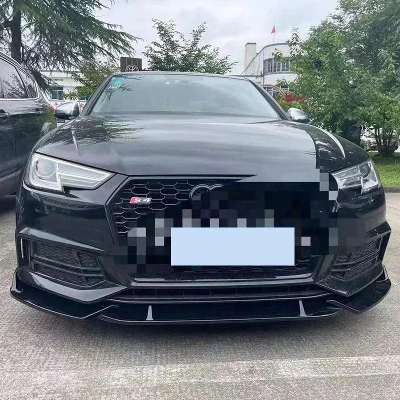Audi A4 S4 B9 2017-2019 Front Bumper Lip Spoiler BodyKit - Auto Part Pro Switzerland