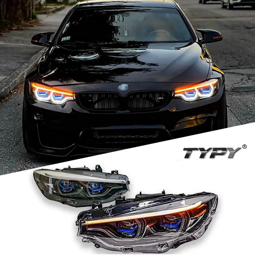 Car For BMW 4 Series F32 F36 Headlight 2013-2019 Upgrade Modified to New DRL Dynamic Turn Signal LED Headlight Auto Accessories - Auto Part Pro Switzerland