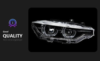 Car Styling Head Lamp for BMW F30 Headlights 2012-2019 F35 LED Headlight 320i 318i 325i DRL Angel Eye Automotive Accessories - Auto Part Pro Switzerland