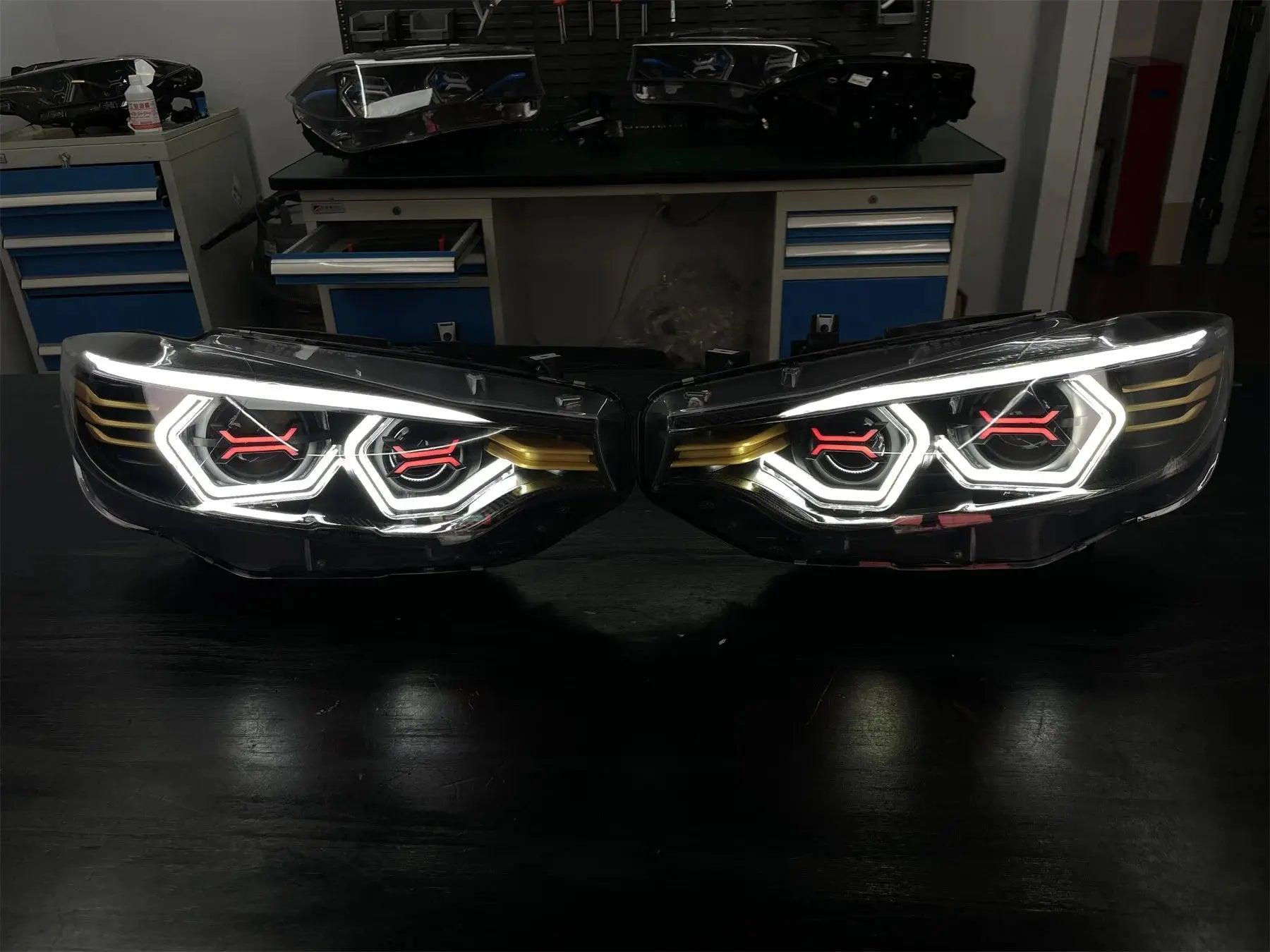 LED Headlight Headlamp for BMW F33 OSS DRL Daytime Running Light High Low Beam Turn Signal - Auto Part Pro Switzerland