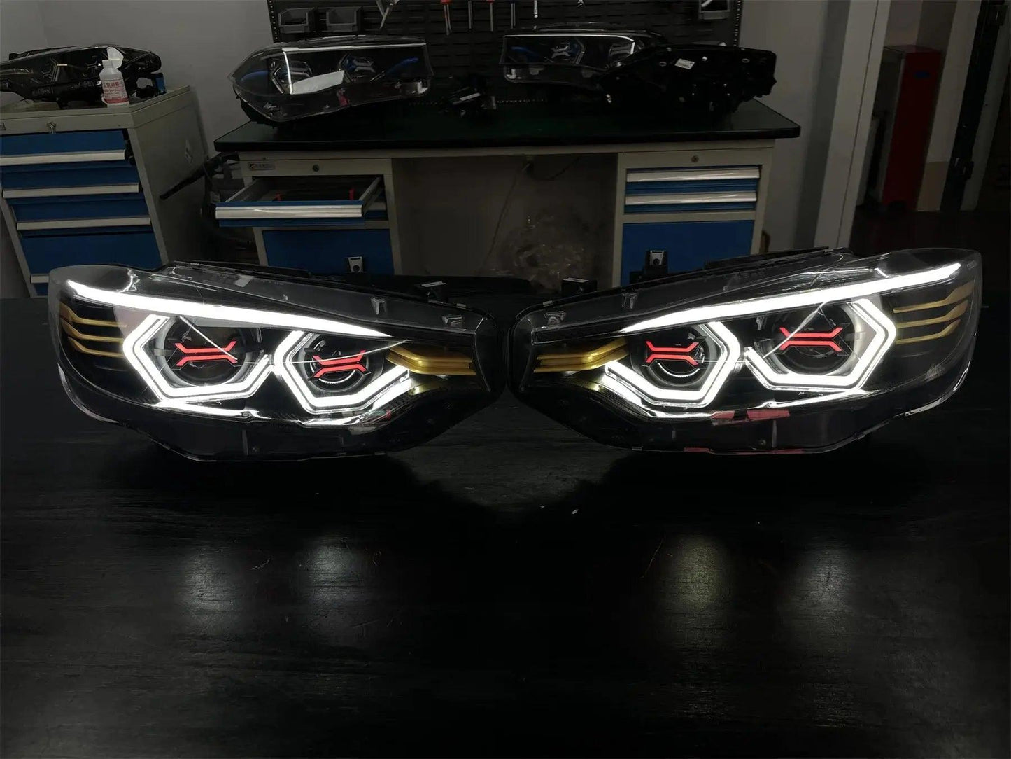 LED Headlight Headlamp for BMW F33 OSS DRL Daytime Running Light High Low Beam Turn Signal - Auto Part Pro Switzerland