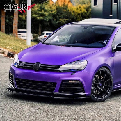 For VW Volkswagen Golf MK6R R20 2008-2013 ABS Car Front Bumper Lip Splitter Spoiler Diffuser Body Kits - Auto Part Pro Switzerland