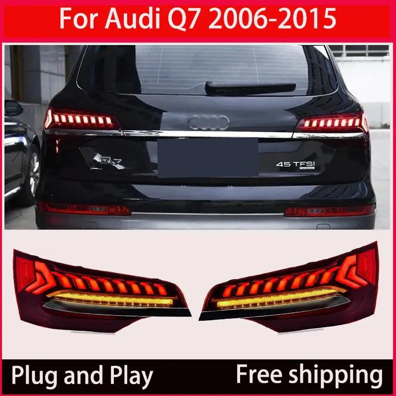 Automotive LED taillight components for Audi Q7 2006-2015 DRL turn signal lights Reverse lights automotive accessorie - Auto Part Pro Switzerland