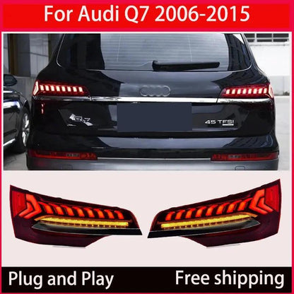 Automotive LED taillight components for Audi Q7 2006-2015 DRL turn signal lights Reverse lights automotive accessorie - Auto Part Pro Switzerland