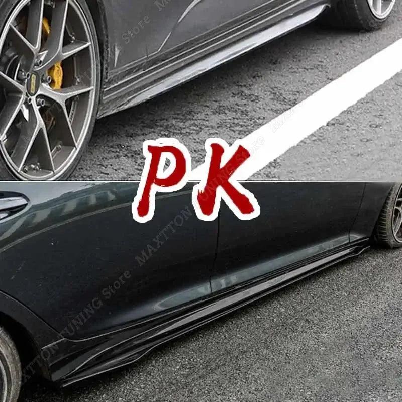 Car Side Skirts Extension Rocker Plate Lip kits for BMW 5 Series E60 E61 525i 530i 530d 535d 540i 550i M5 2003-2010 Accessories - Auto Part Pro Switzerland