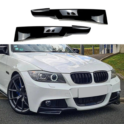 BMW 3 Series E90 E91 320i 330i M-Tech LCI 2005-2012 325i 328i Front Bumper Side Air Vent Intake Spoiler Splitter Cover Lip - Auto Part Pro Switzerland