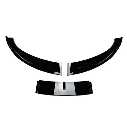 BMW 5 Series E60 E61 M5 2005-2010 Front Bumper Spoiler Lip Carbon Fiber Look/Gloss Black Car Lower Splitter Body Kit Blade - Auto Part Pro Switzerland