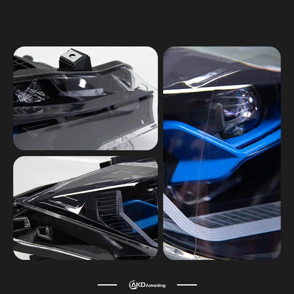 AKD Head Lamp for BMW F30 F35 LED Headlight 2013-2019 Headlights 320i 325i DRL Turn Signal High Beam Angel Eye Projector Lens - Auto Part Pro Switzerland